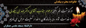 بنر تسلیتی کد T30
